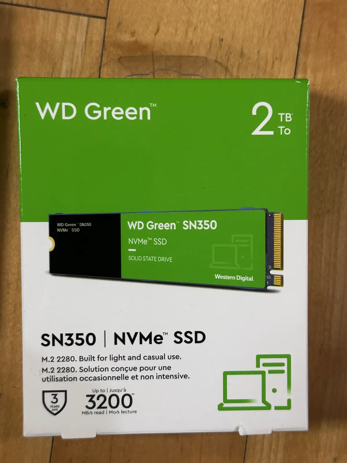 WD GREEN SN350 ssd nvme 2TB